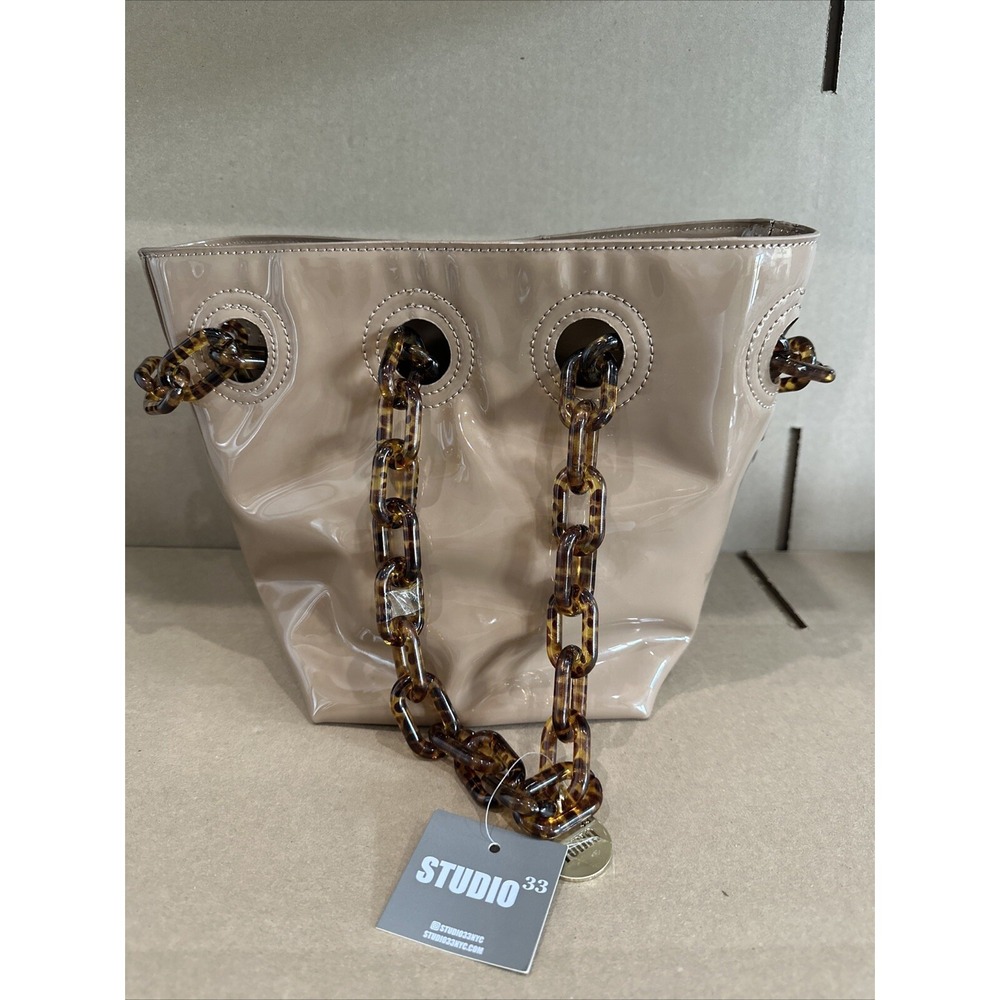 NWT Studio 33 Woke Newbie Bucket Bag - DEEP BEIGE -‎ Handbag/Purse